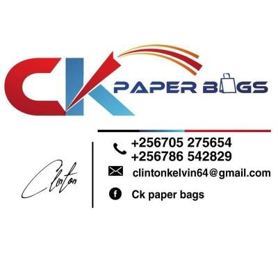 For high quality and cost friendly paperbags for your business or hustle; DM  @clintonCKbags,@clintonCKB or 📱 0741397167