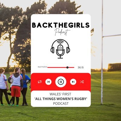 Chatting all things Welsh women’s rugby to #BackTheGirls 🎙🎧