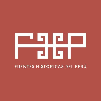 PeruFuentes's profile picture. Bienvenidos a Fuentes Históricas del Perú, una iniciativa de ubicación, sistematización y difusión de recursos digitales para los historiadores.