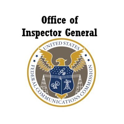 #FCC, #OIG
Contact us @ 202-418-0473 / hotline@fcc.gov if you suspect FCC related #fraud, #waste, or #abuse! 
RT & Follow does not imply endorsement.