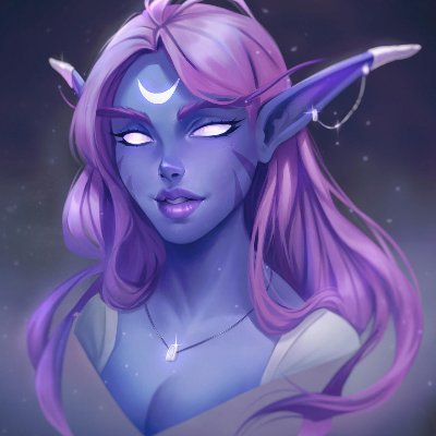 A priestess of Elune.

Banner commission by https://t.co/xDwhtXzdy0
Icon commission by https://t.co/pkhbzTXj04