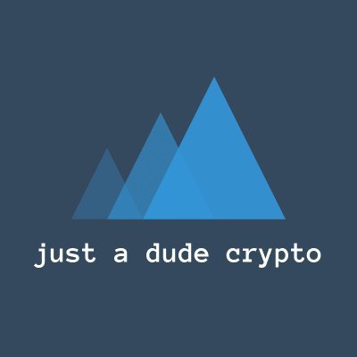 Just a dude. Talking about crypto. Dedicated to decentralizing the world. Education & opinion, not financial advice. YouTube channel & podcast coming soon!