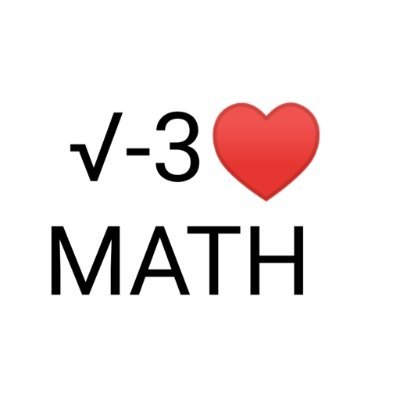 spicy_math's profile picture. Hello My Dear Friends.
स्वागत है आपका भारत के No 1 Math Page Spicy Math.
👇👇♥️♥️👇👇
My YouTube channel Link https://t.co/i7Ymqz9JyP