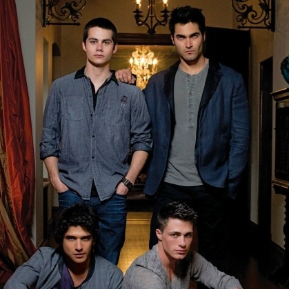 Huge fan of @dylanobrien @tylergposey @ColtonLHaynes @TylerL_Hoechlin! Watch Teen Wolf every Monday at 10 pm est on MTV!