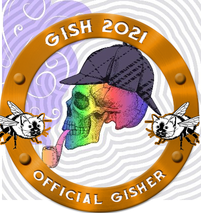 “We’re here to GISH and solve crime.” 
- A “For the Fun of It” GISH Team. Included in GISH Hall of Fame 2021 & 2022! 
#GISHTeamGothDetectives