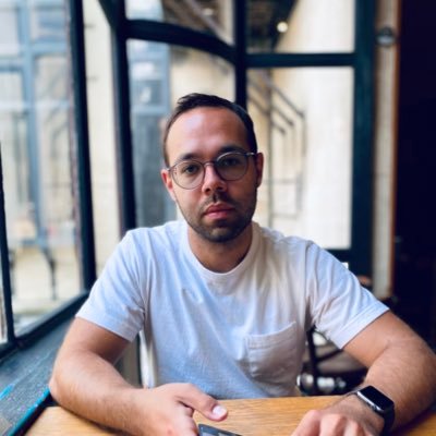 nicktanygin's profile picture. Lifting weights, doing product, building