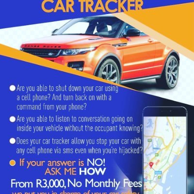 When hijacked Can u stop your car with any phone via sms 📲? Or listen to voice🔊 conversation inside your car 🙈 If your answer is No call chiko let help u out