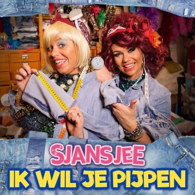 Sjansjee, twee knettergekke zussen bekend van de hilarische feestnummers #ikwiljepijpen #wiljelekkerbekken #effetrekke en hun nieuwe kraker #Klaarkomjeboven