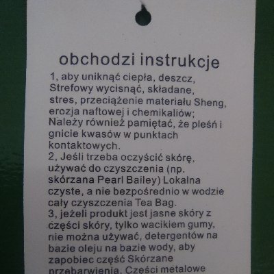 Lubię wiedzieć.