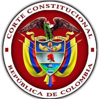 CCourtCol's profile picture. The Constitutional Court of Colombia is the highest tribunal in the Colombian judiciary system in matters of Constitutionality.