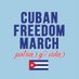 Cuban Freedom March (@cubanfreedom_) Twitter profile photo