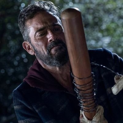 I love negan 
I  just slid my dick down your throat....and you thanked me for it 
Lucilles beautiful smooth surface is never gonna look the same! 
I am negan