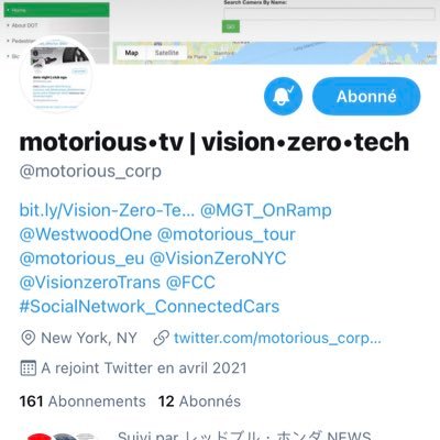 @VisionZeroNYC #VisionZeroTech https://t.co/nyPpPM81mN @motorious_corp @motorious_nyc @motorious_tour @motorious_gt @motorious_llc @TSRCoalition https://t.co/Kly7WGuMTa