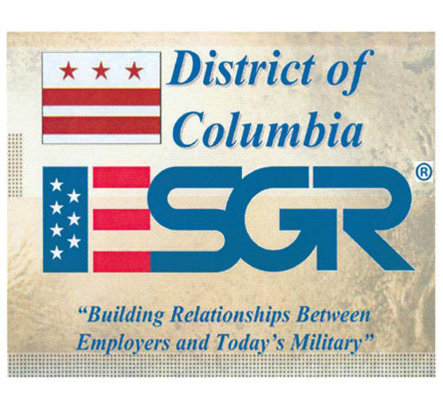 Washington, DC Employer Support of the Guard & Reserve, DoD Agency; affiliated with @ESGR; following/RT ≠ endorsement