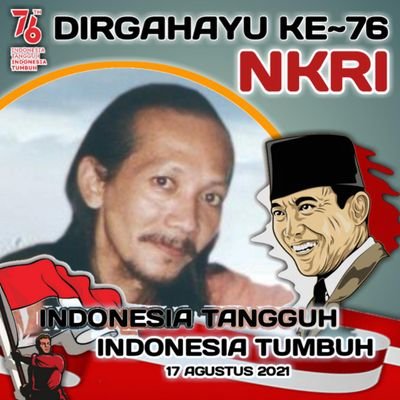 #NKRIhargamati 💪🇮🇩✊🇮🇩👍😊
Mohon maaf ya, akun Ridwanullah7 tidak dapat digunakan (entah kenapa???) 🙏🙏🙏