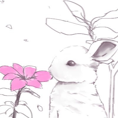 我是想當畫圖人的兔兔