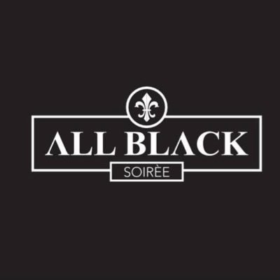 All Black Soiree