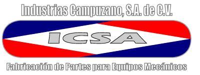 Industrias Campuzano S.A de C.V Es una empresa 100% mexicana dedicada a la fabricación de productos para equipos mecánicos, como son bujes, pernos.