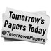 Tomorrows Papers Today (@tmorrowspapers) Twitter profile photo Tomorrows Papers Today (@tmorrowspapers) Twitter profile photo