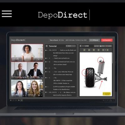 DepoDirect's profile picture. DepoDirect is a videoconferencing solution built specifically for depositions that cuts deposition fees by up to 75% and expands access to justice.