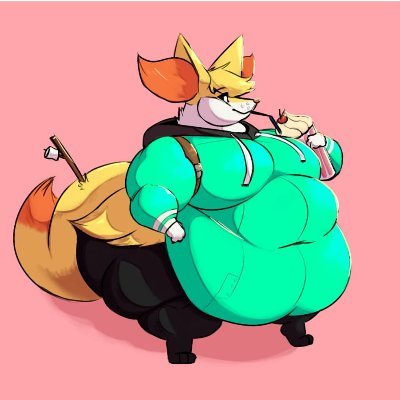 Hi, I'm Melly! | He/Him | 23 | Big fox two different ways, loves big, soft, doughy things! 🫐 Occasional artist of said doughy things! 18+, Please!