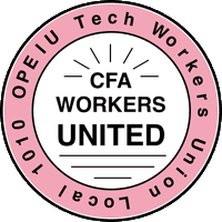 CFA Workers United (@cfaworkers) 's Twitter Profile Photo CFA Workers United (@cfaworkers) 's Twitter Profile Photo