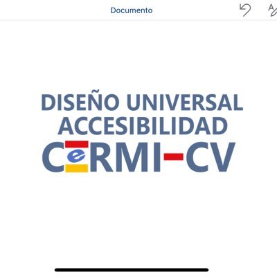 Comision de Accesibilidad Universal del #MovimientoCERMICV La accesibilidad universal es la columna vertebral de la inclusion de las personas con discapacidad
