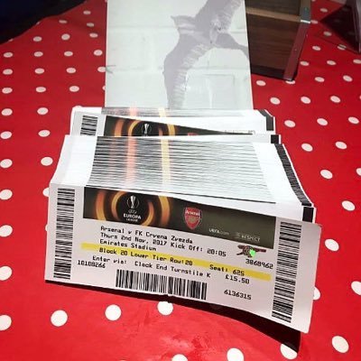 Tickets for all Arsenal games - Look at likes for feedback