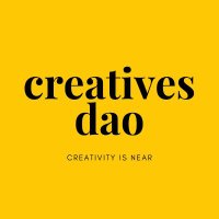 CreativesDAO (@creativesdao) 's Twitter Profile Photo CreativesDAO (@creativesdao) 's Twitter Profile Photo