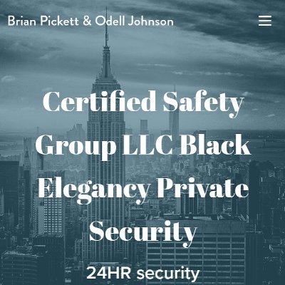Safety Group LLC
SHORT & LONG TERM - LOCAL & NATIONWIDE
WE MAKE IT EASY FOR YOU Certified Safety Group valued our client