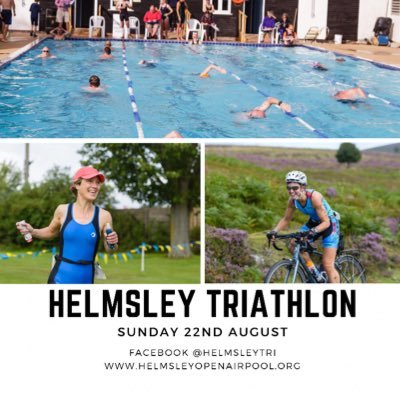 A small-scale volunteer organised and run triathlon and aquathlon event based in Helmsley, North Yorkshire. open-air swim and breathtaking cycle and run route.