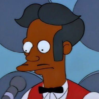 Kwik-E-Mart owner, member of the B Sharps, by the many arms of Vishnu not an Indian.