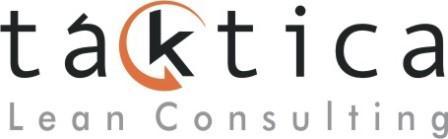 Taktica Lean Consulting
Lean Manufacturing
Lean Thinking
Taktica Lean