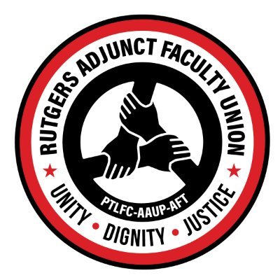 We're Rutgers PTLFC-AAUP-AFT, the adjunct faculty union at Rutgers University | Join your union: https://t.co/it65Uzw4CO
