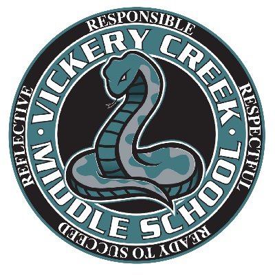 OFFICIAL twitter of Vickery Creek Middle School, Cumming, GA!