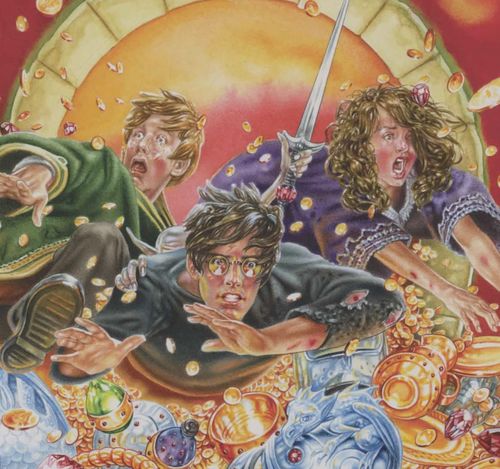 I'm stuck with Harry Potter until the very end.