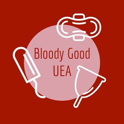 We are Bloody Good Period UEA, a society at @uniofeastanglia dedicated to raising awareness about period poverty & fundraising for the charity, @bloodygood__ !