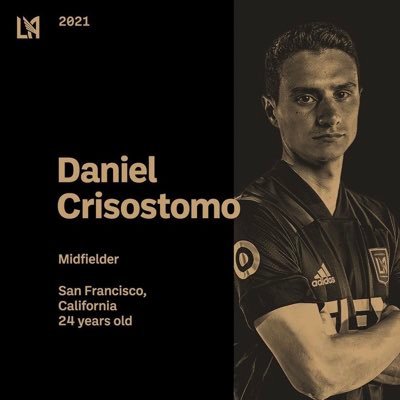 Professional soccer player for LAFC Instagram - danny_christos