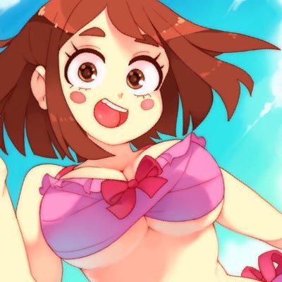Hey There I’m Ochako Uraraka, I’m a bit strapped for cash I’m sure I can do something for you #lewdrp #OpenDM I own no art same writer as @Femboy_Deku