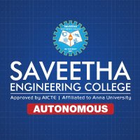 Saveetha Engineering College(@SaveethaSEC) 's Twitter Profile Photo