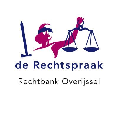 Het officiële account van de rechtbank Overijssel.