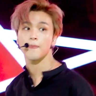 daily 190728 haechan eye rolling with his forehead out