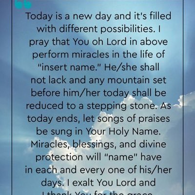 The greatest diseases is to be nobody to somebody ..God is always in control ..
when you trust God you have no worries anymore....