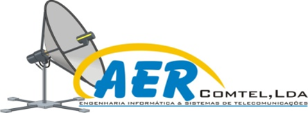 aercomtel's profile picture. A AERCOMTEL é uma Empresa vocacionada para as áreas de Informática e Sistemas de Telecomunicações.