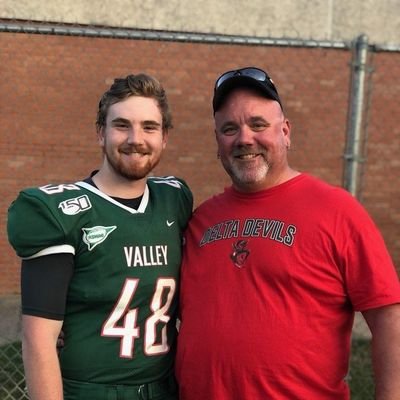Proud father of MVSU long snapper #48 Andrew Bartter