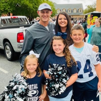 Believer, husband to Haley, father of three (Jase, Ava, Emilee), and Head Football Coach of the Portal Panthers. #GoPanthers