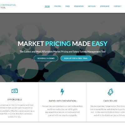 We're a market pricing and salary survey management tool for Compensation Practitioners!