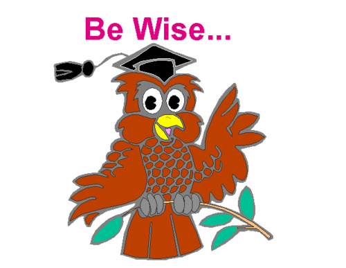 Follow us for our wise tweets! Start your original wise quotes with @LearningWise, end with #LW. It's a pleasure to get them!