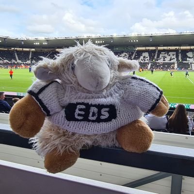 My owner, Angie,  has secondary progressive MS but we love to get out and have fun!  Also proud Derby County STH 🐏  #COYR 😊