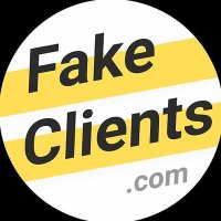 FakeClients.com(@FakeClients) 's Twitter Profile Photo